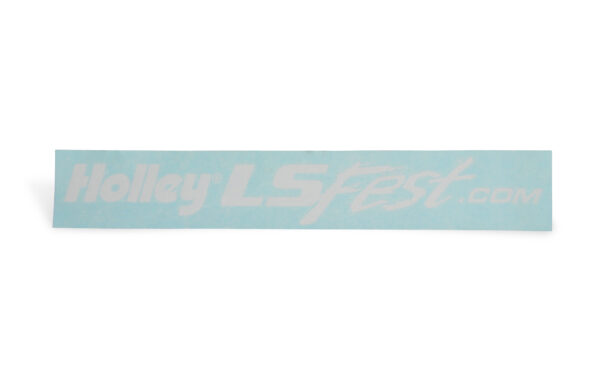 HOLLEY LS Fest White Windshield Decal