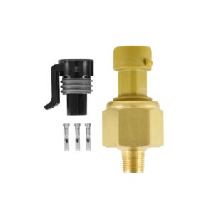 A E M 150 P S I g Brass Sensor Kit: 1/8 Inch N P T Sensor, Connector and Pins - Overview