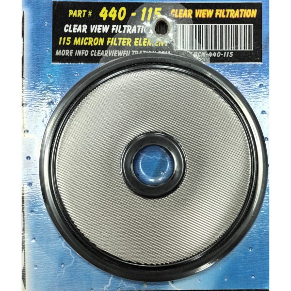 CLEAR VIEW 115 Micron Filter Disc Element for 4 Inch Oil Filters #3