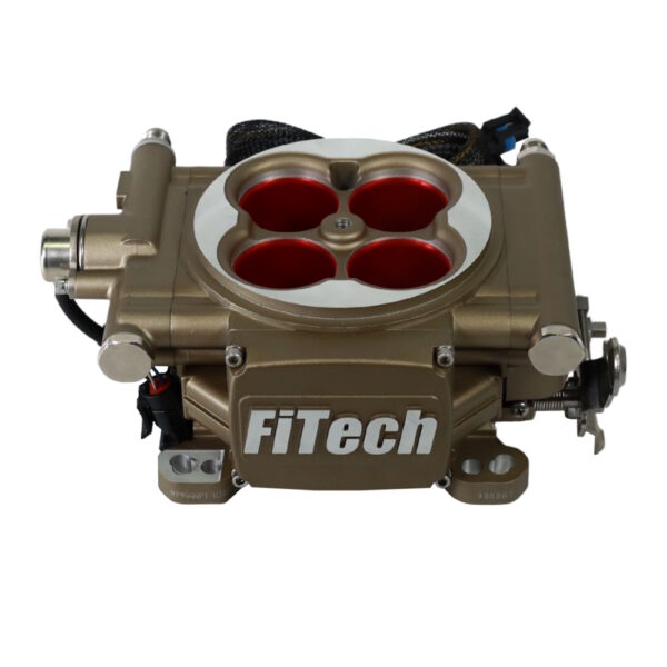 FITECH Go Street E F I 400 Horsepower Electronic Fuel Injection System, Cast Finish, Front View