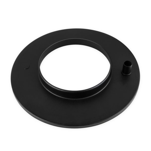 HOLLEY 10 Inch Flat Base Air Cleaner Assembly, Black 3