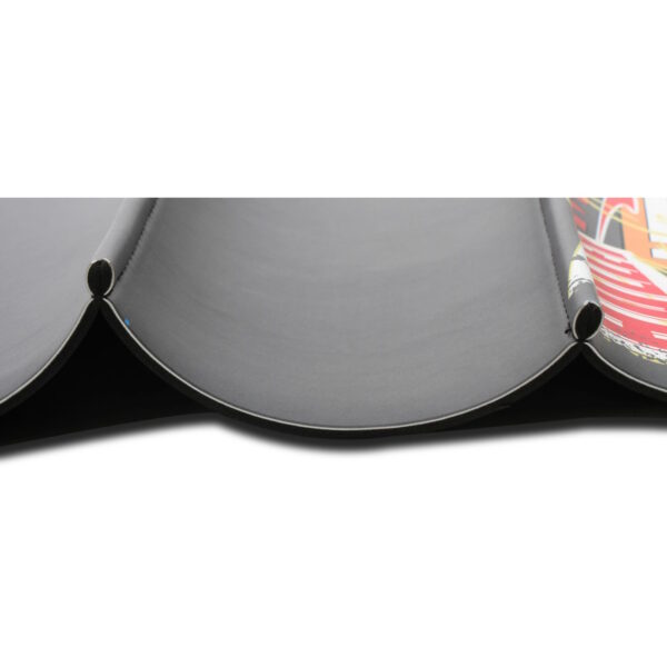 HOLLEY M S D Stickerbomb Protective Fender Cover, 36 Inch x 26 Inch, Fold View