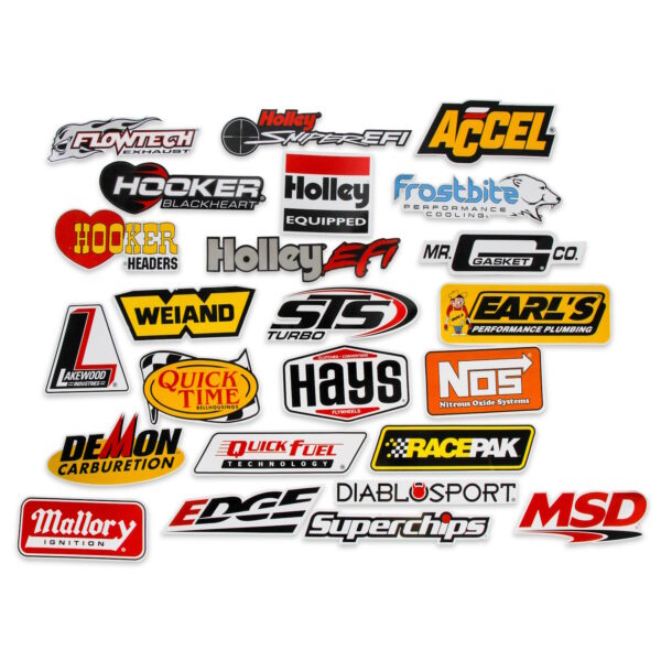 HOLLEY Decal Go Fast Sticker Pack