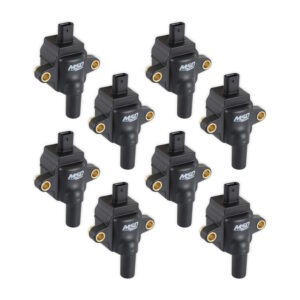 M S D 7.3 Litre Godzilla Ignition Coil, Black, x 8