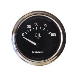 AUTOMETER Oil Pressure Gauge 2 1/16 Inch, 100 P S I, Electric, Cobra