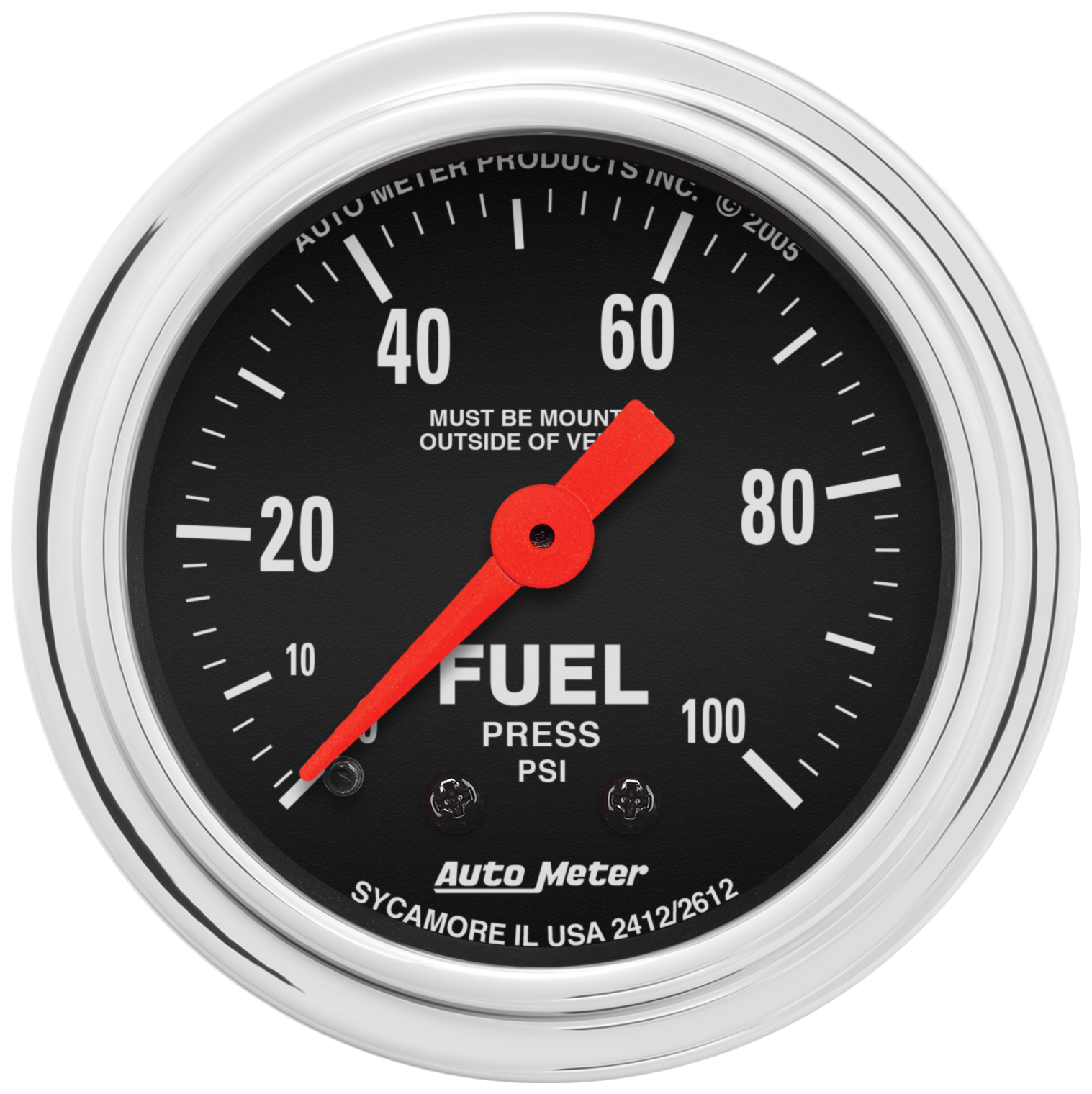 AUTOMETER Fuel Pressure Gauge 2 1/16