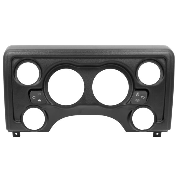 AUTOMETER Direct Fit 6 Gauge Mount Dash Panel for Jeep Wrangler T J - Top View