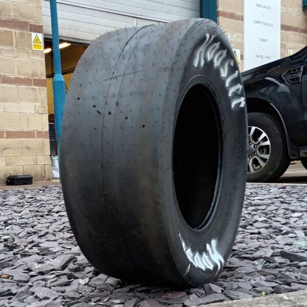 Hoosier rear slick drag racing tyre