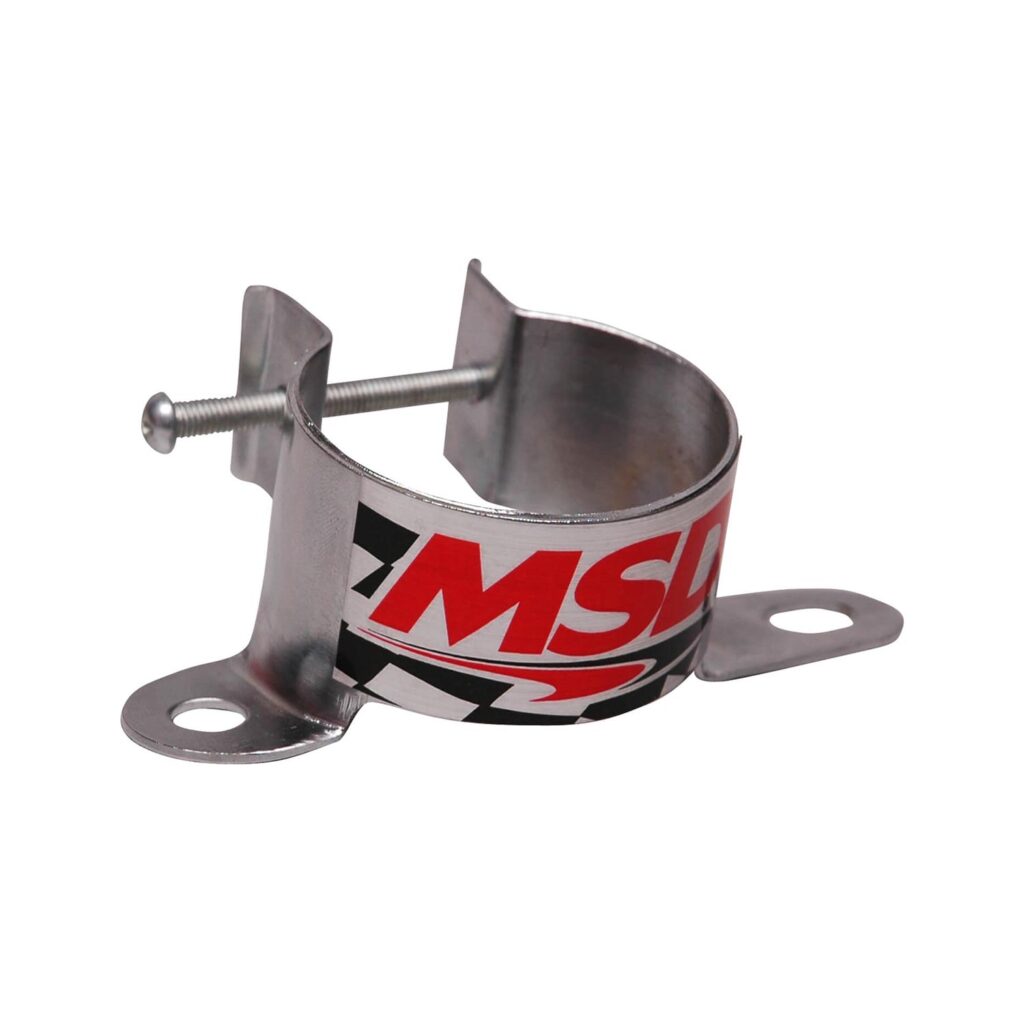 MSD Cannister Style Ignition Coil Bracket For Vertical Mounting GM Coils