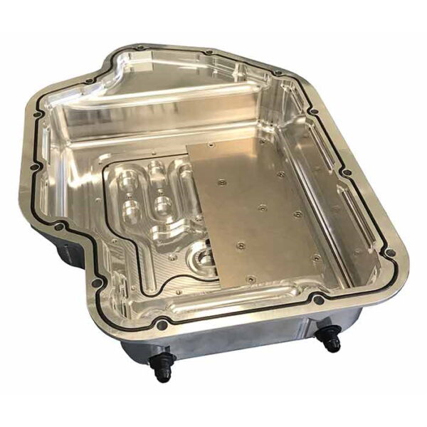 MEZIERE TH400 Transmission Cooling Pan With Heat Exchanger Inner View