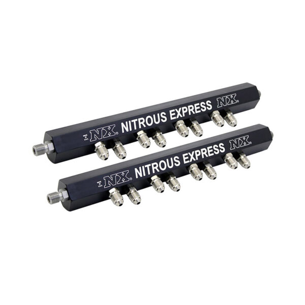 NITROUS EXPRESS Distribution Rail Kit (Single Hole Rails)