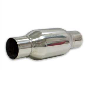 VIB1792 VIBRANT PERFORMANCE 2.5 Inch by 12 inch Stainless Steel Bottle Style Exhaust Resonator 1792