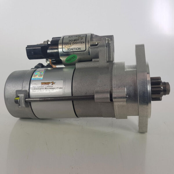 WOSP Starter Motor for Lamborghini Diablo between 1994 and 2001 - Side View