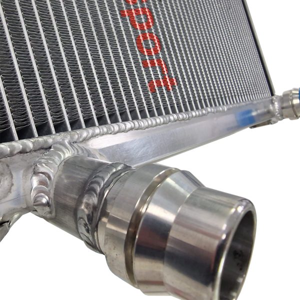 SERCK Performance Aluminium Radiator (with Integral Oil Cooler) for Audi C 5, R S 6 Quattro with 4.2 Litre V8 Engine - Oil Connections