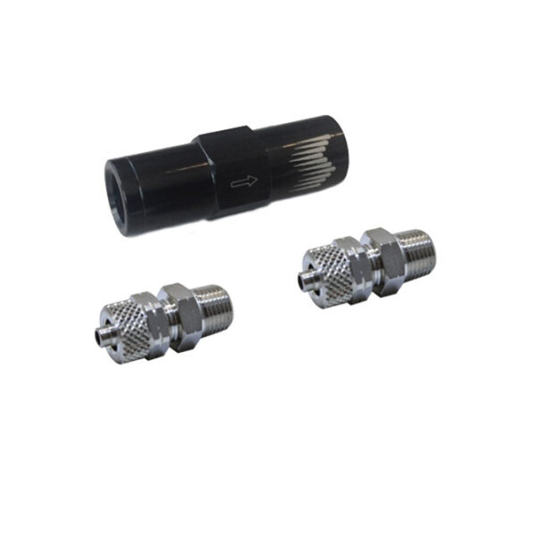 Snow Performance High Flow Water-Methanol Quick-Connect Check Valve Fitting